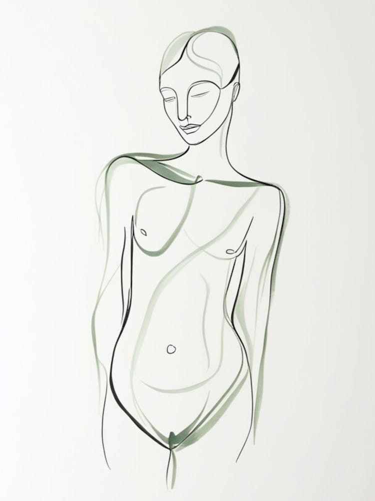 Drawing Of A Woman 1