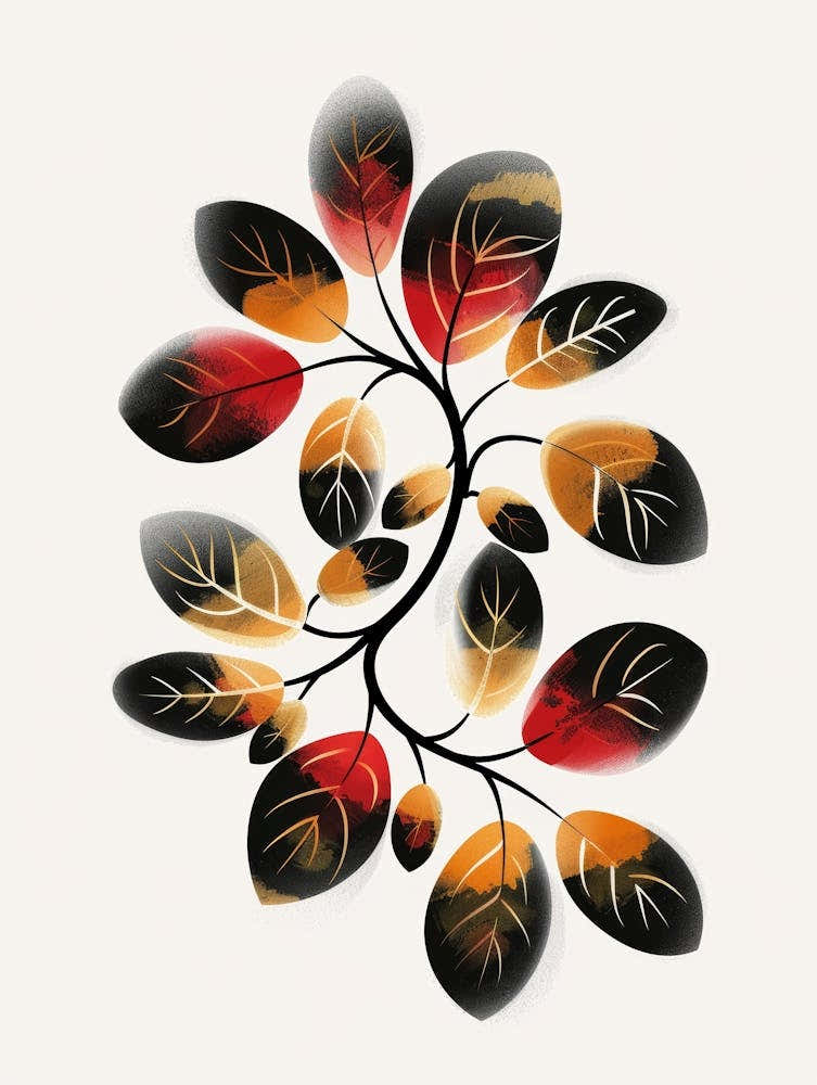 Autumn Leaves Wall Art