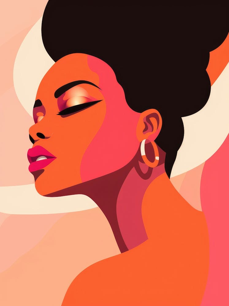 Portrait Of African American Woman 4