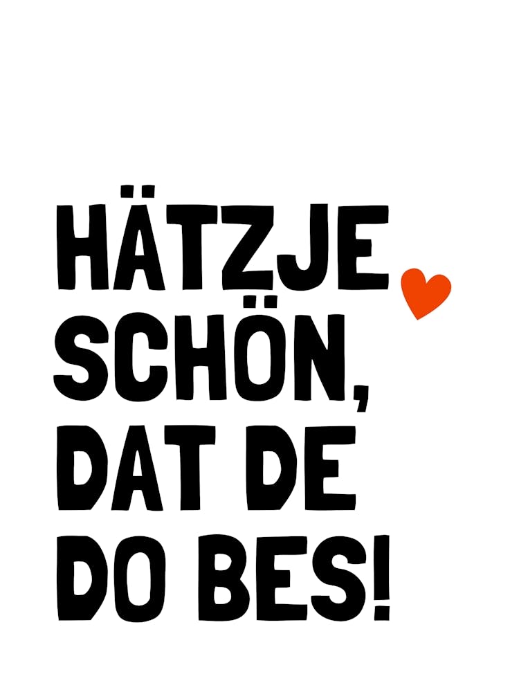 Hätzje, willkommen white