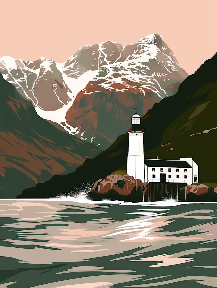 Lighthouse In Scotland