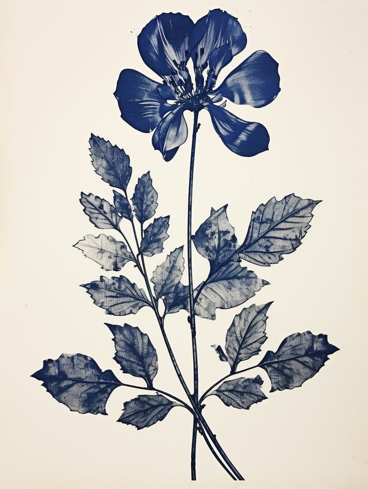 Blue Botanical Bluebonnet 2