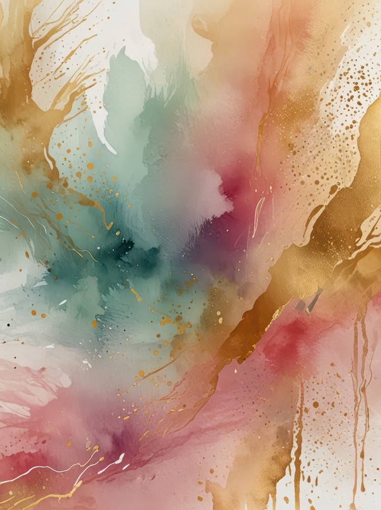 Abstract Watercolor Painting 2