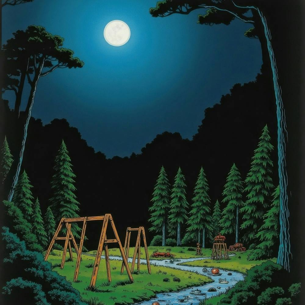 Moonlight In The Woods