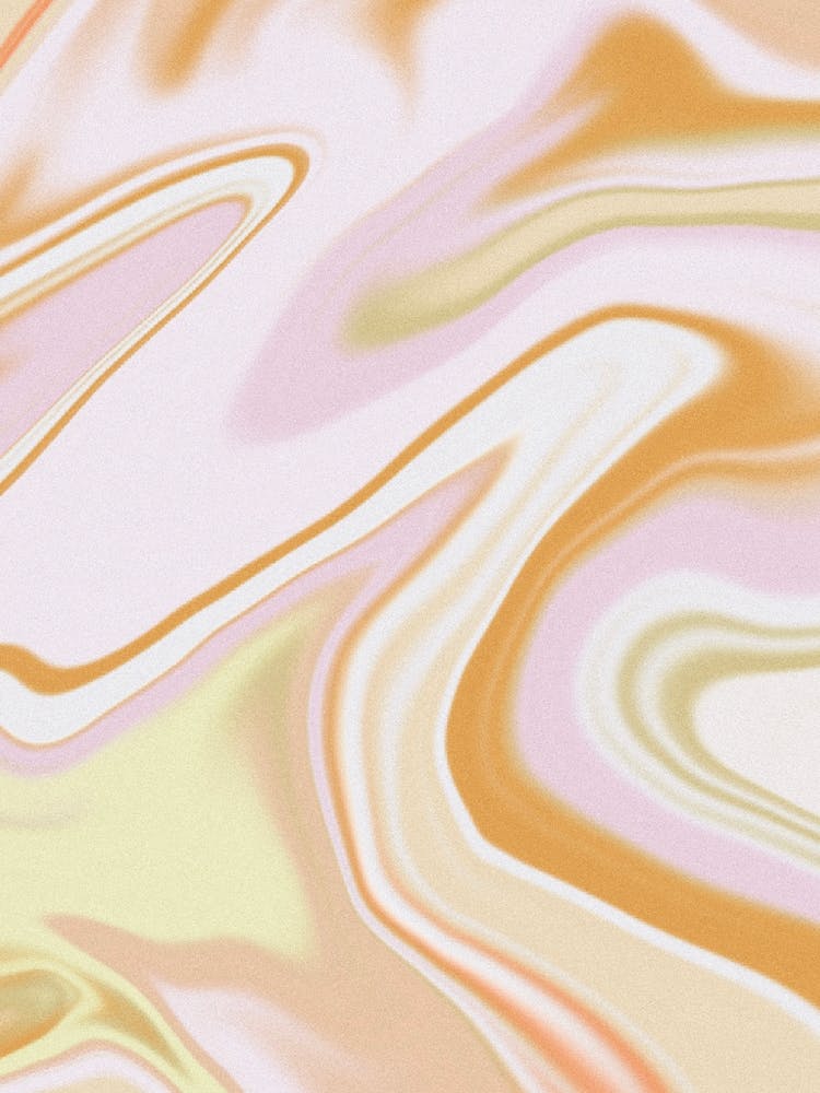 Liquid Gradient Pink Orange Close Up