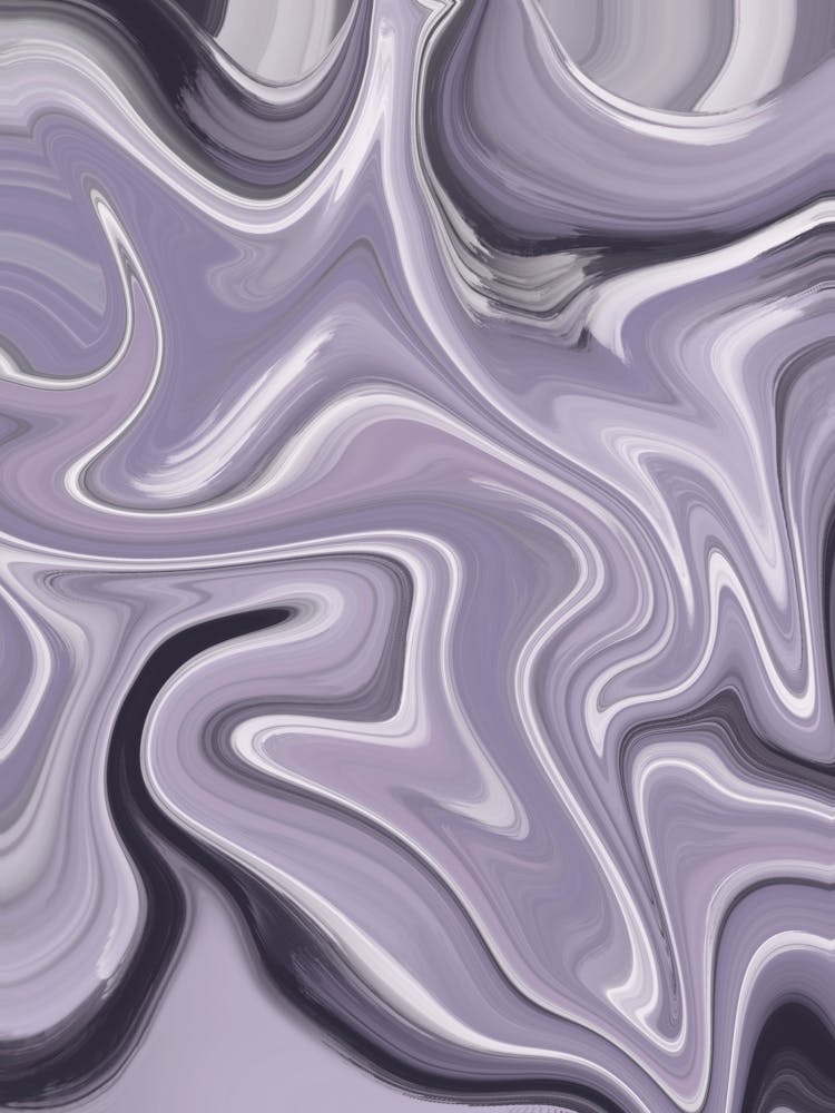 Abstract Purple Swirls