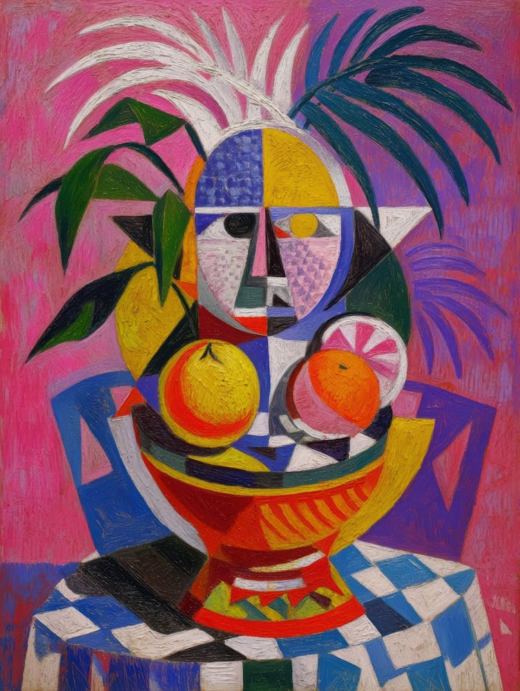 Fruit Bowl By Pablo Picasso