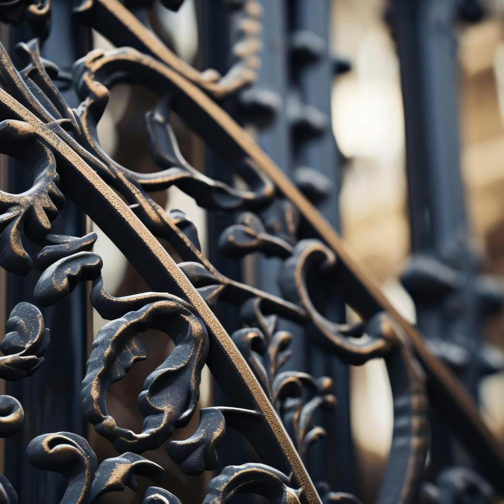 Wrought Iron Gate
