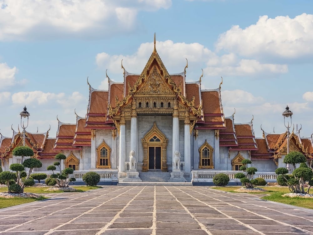 Marble Temple In Bangkok