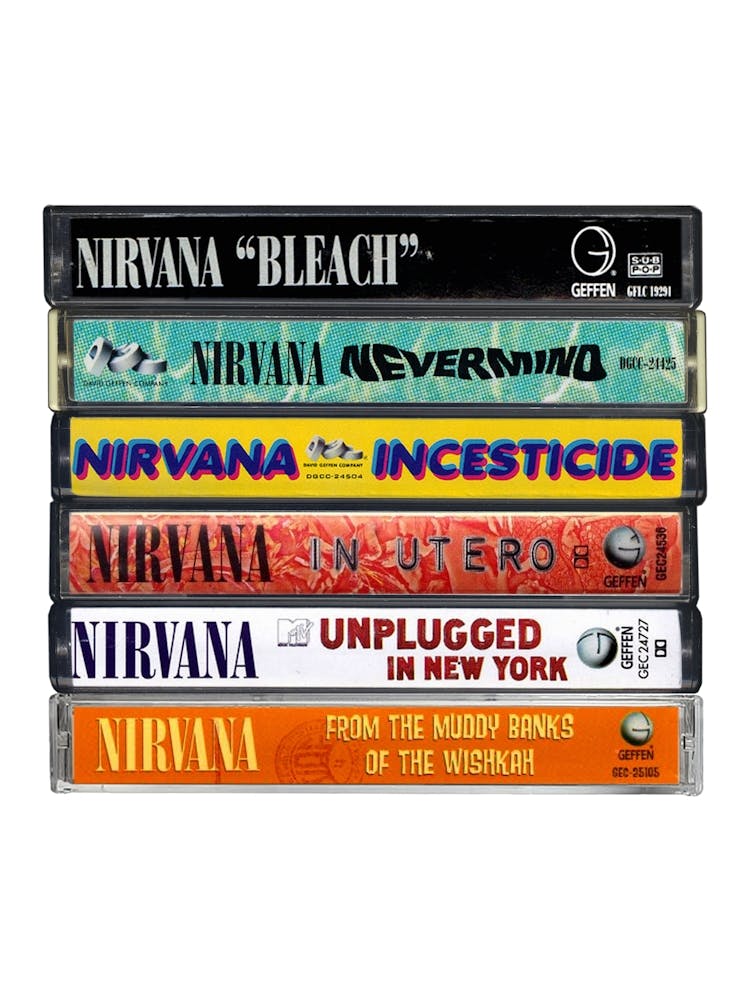 Nirvana - Music Poster- Cassette Print