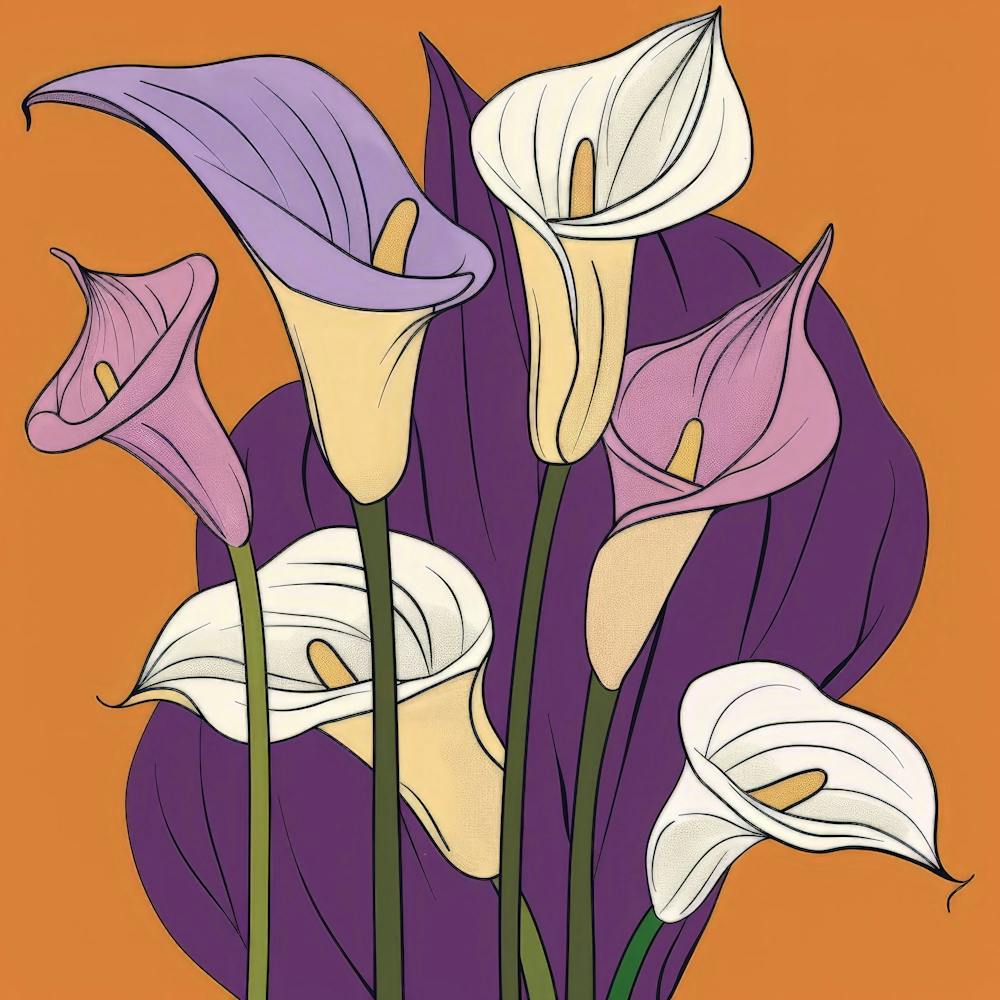 Calla Lilie 7