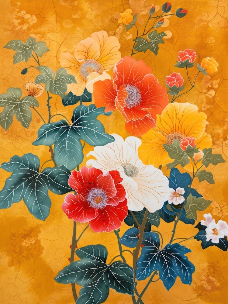 Great Japan  Hokusai Botanical Japanese 5