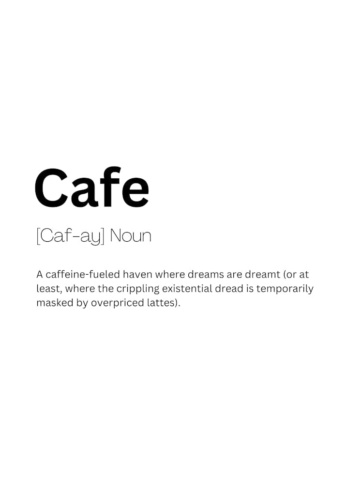 Cafe Definition Meaning
