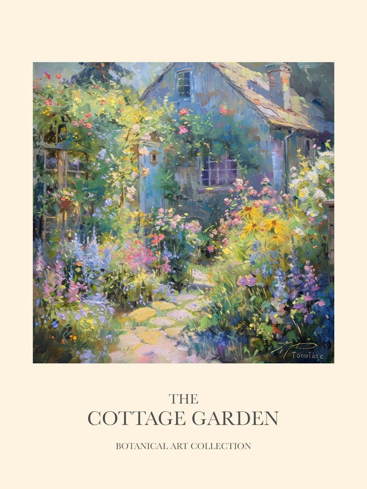 Nature Cottage Garden Poster 4