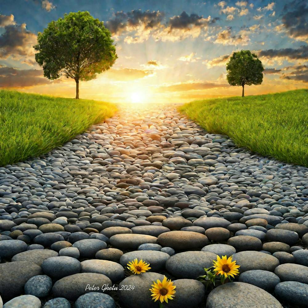 Stone Walk by Peter Ghetu 2024