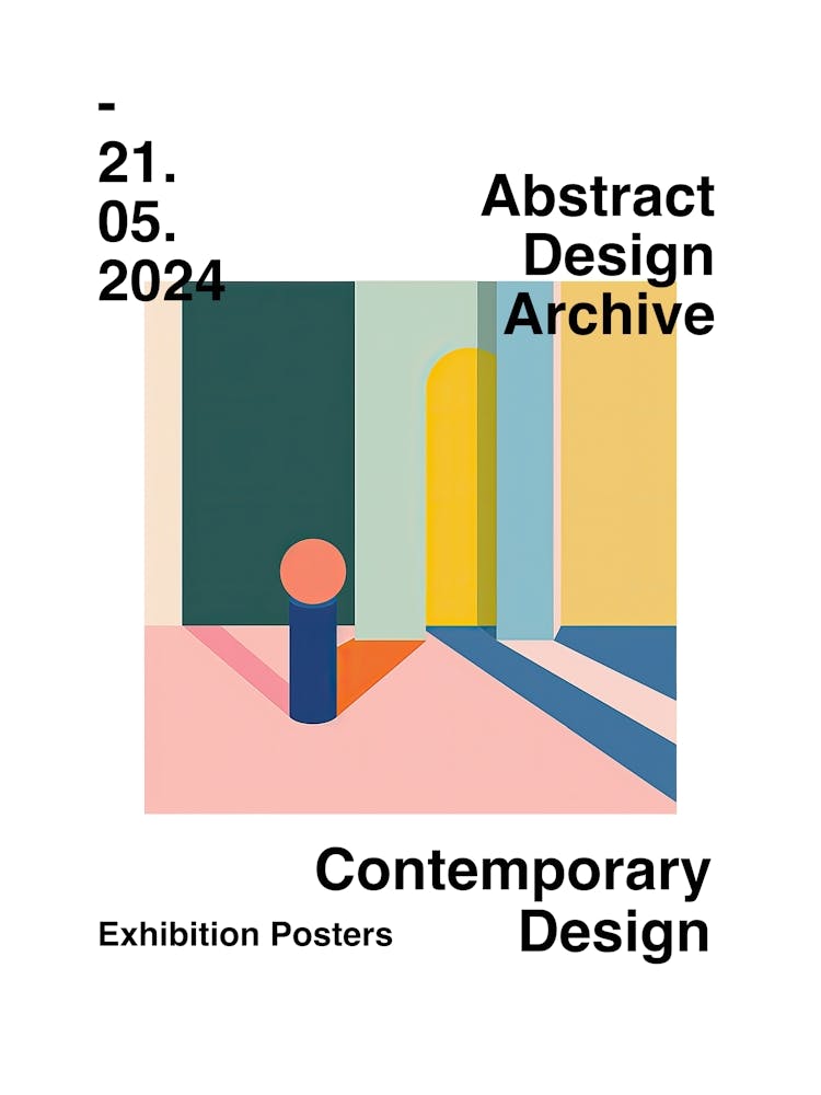 Abstract Design Archive Poster 26
