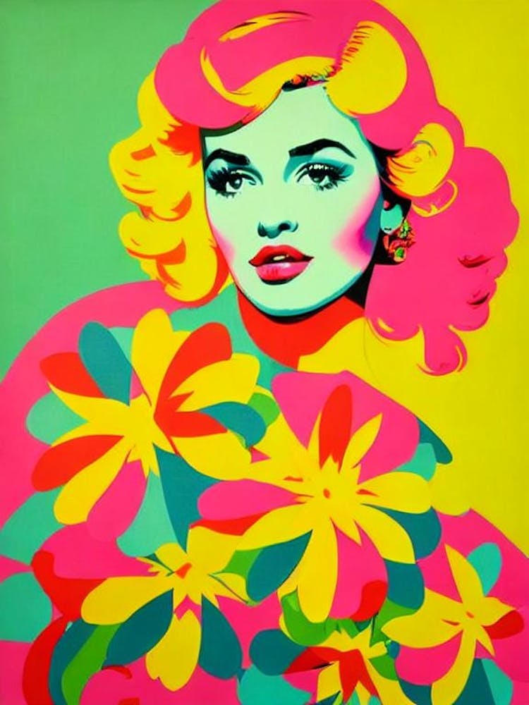 Pinkpantheress Colourful Pop Art