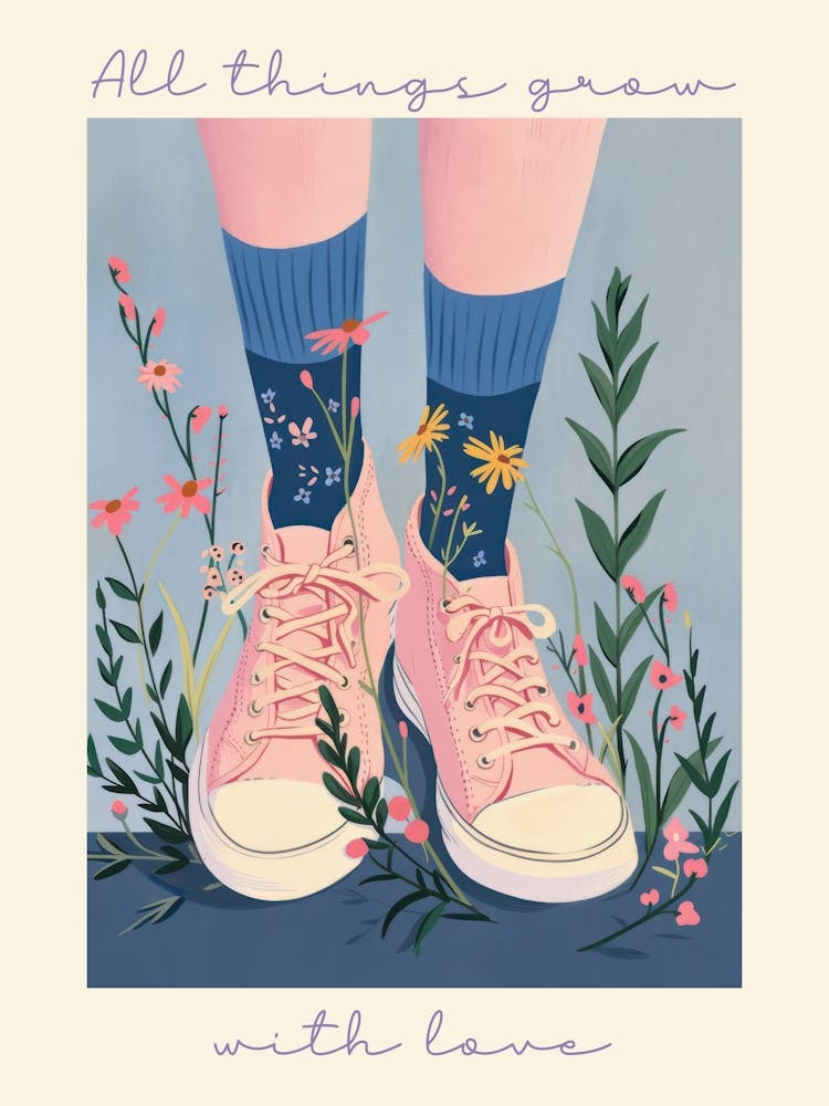 All Things Grow With Love Spring Flowers And Sneakers 8