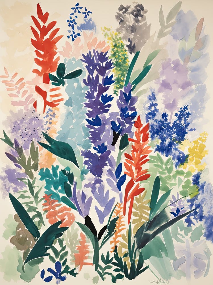 Lavender Flower Illustration 1