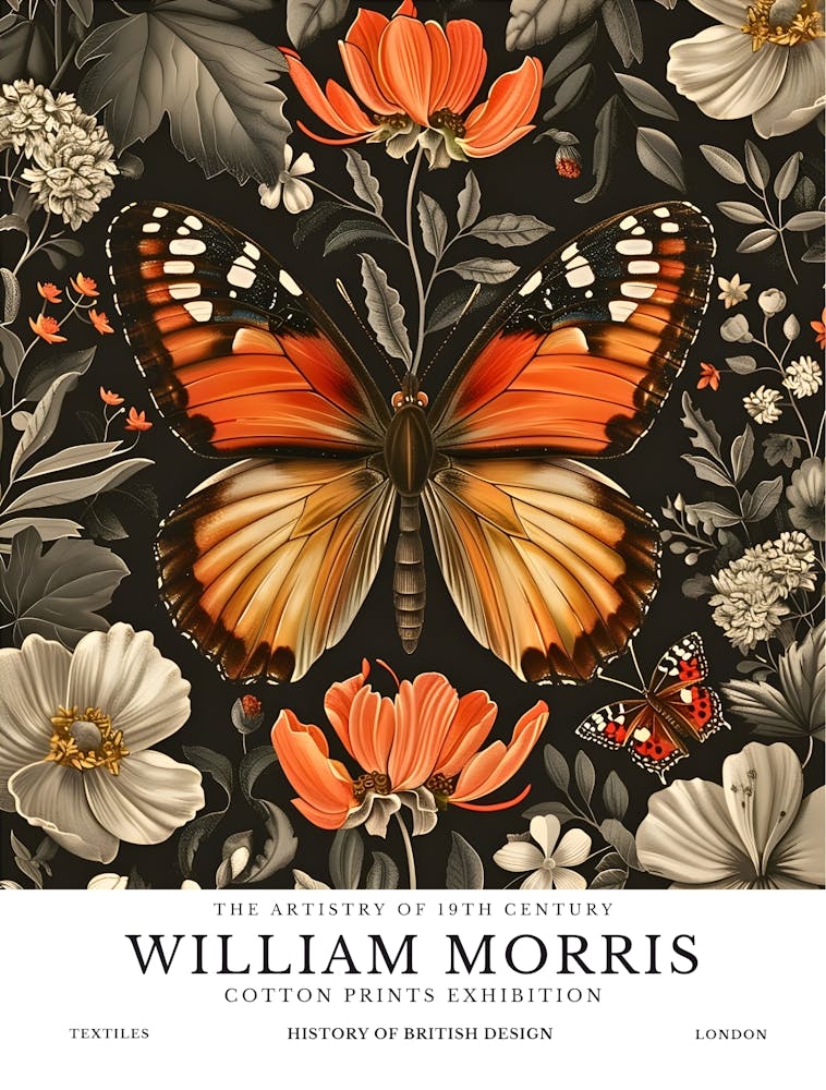 William Morris - Butterflies