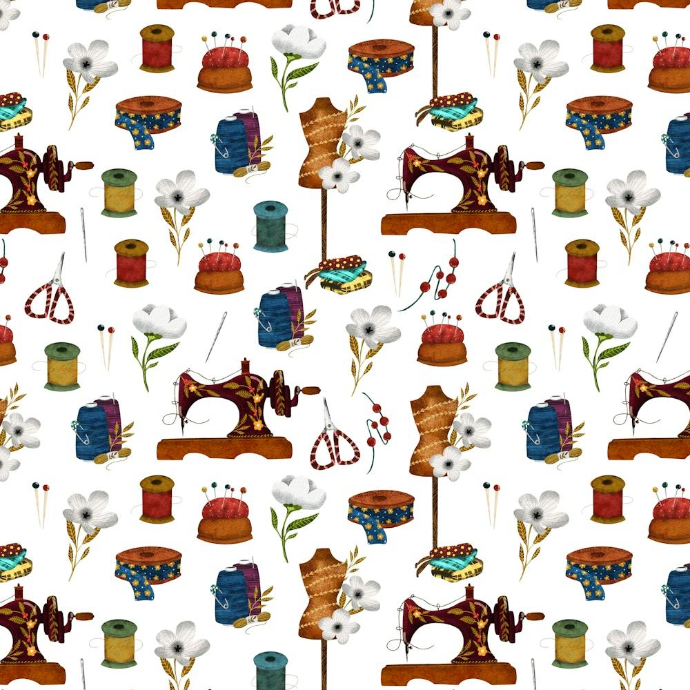 Vintage sewing tools