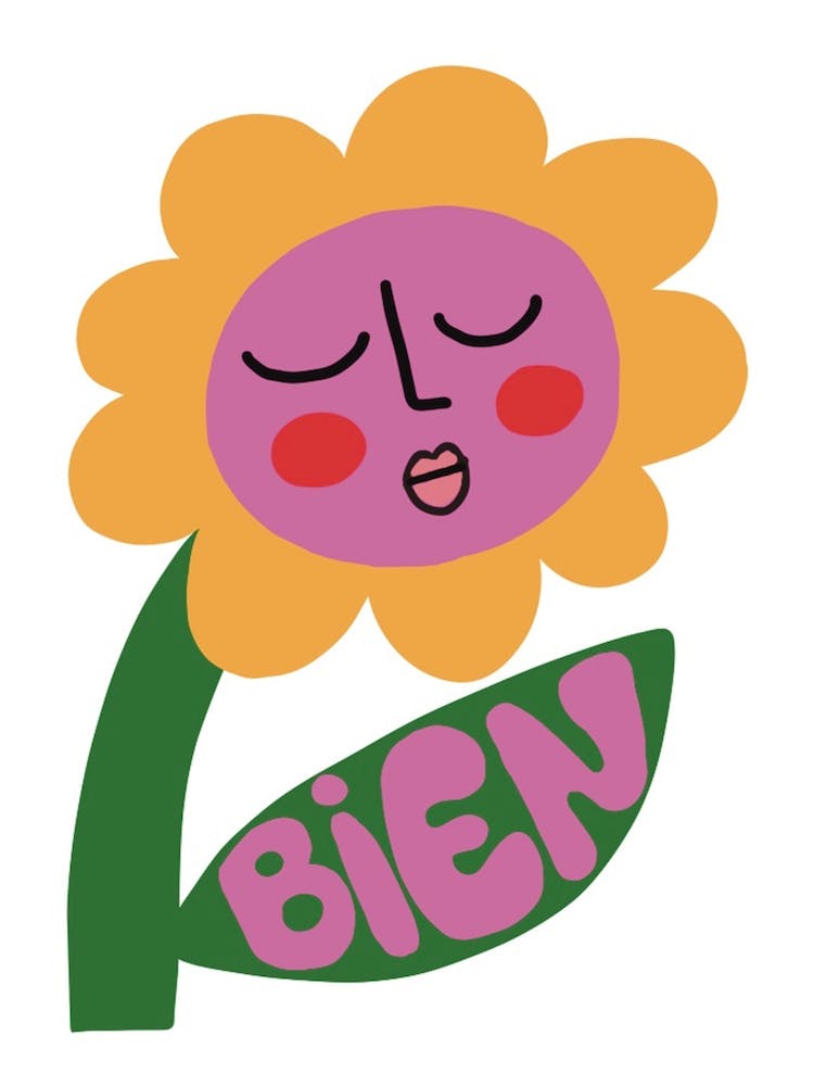 Bien Retro Flower