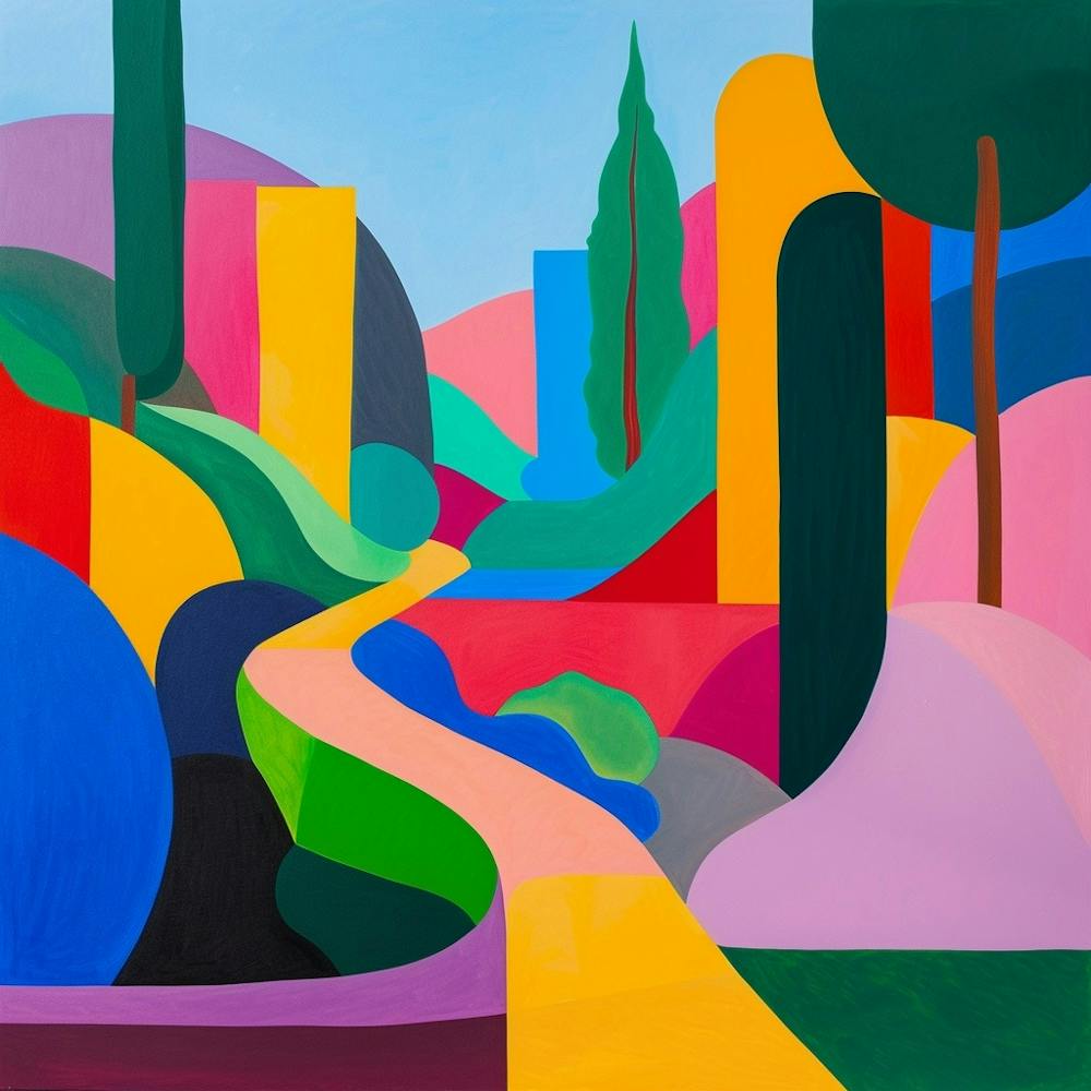 Abstract Park Collection Chapultepec Park Mexico City 2