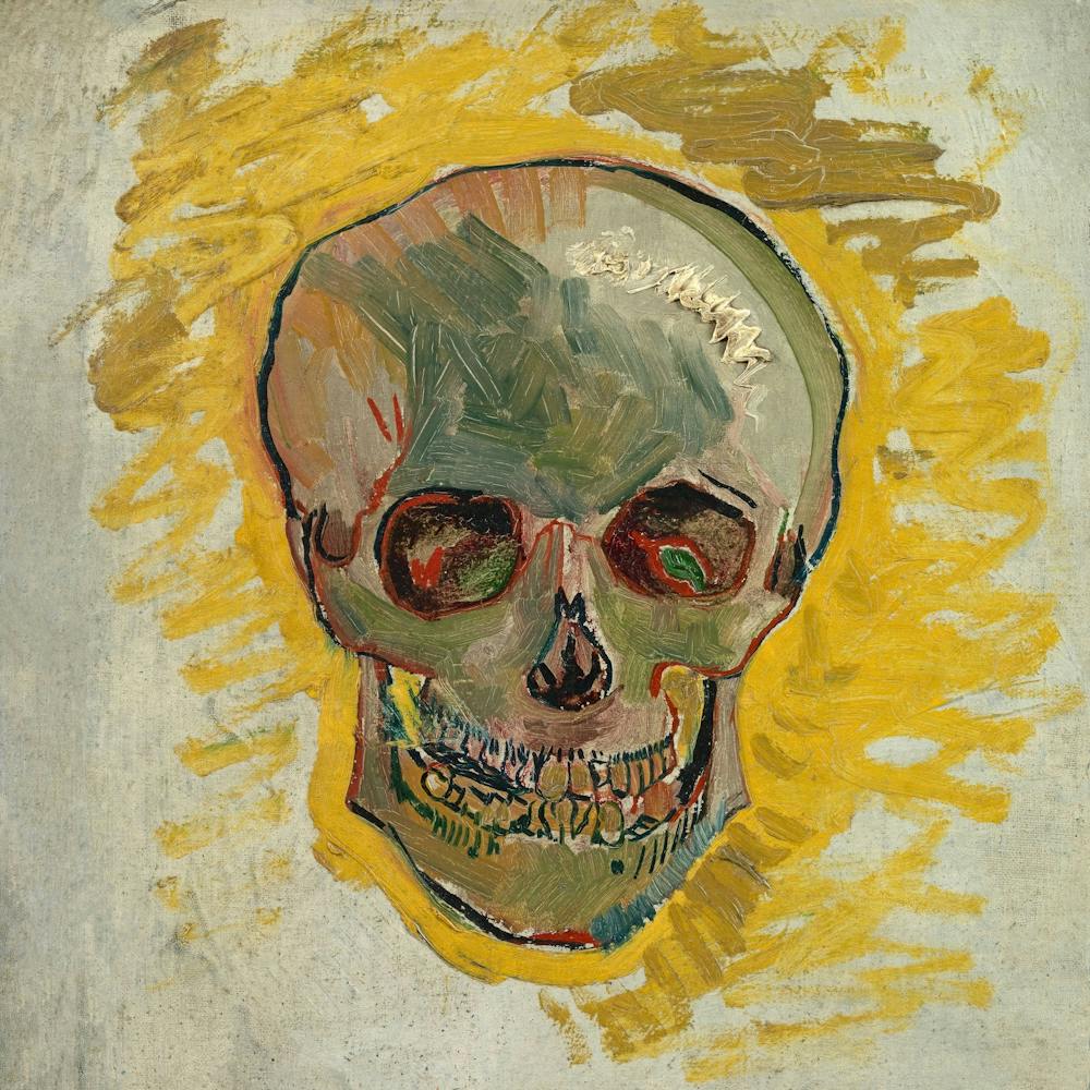 Van Gogh S Skull (1887), Vincent Van Gogh