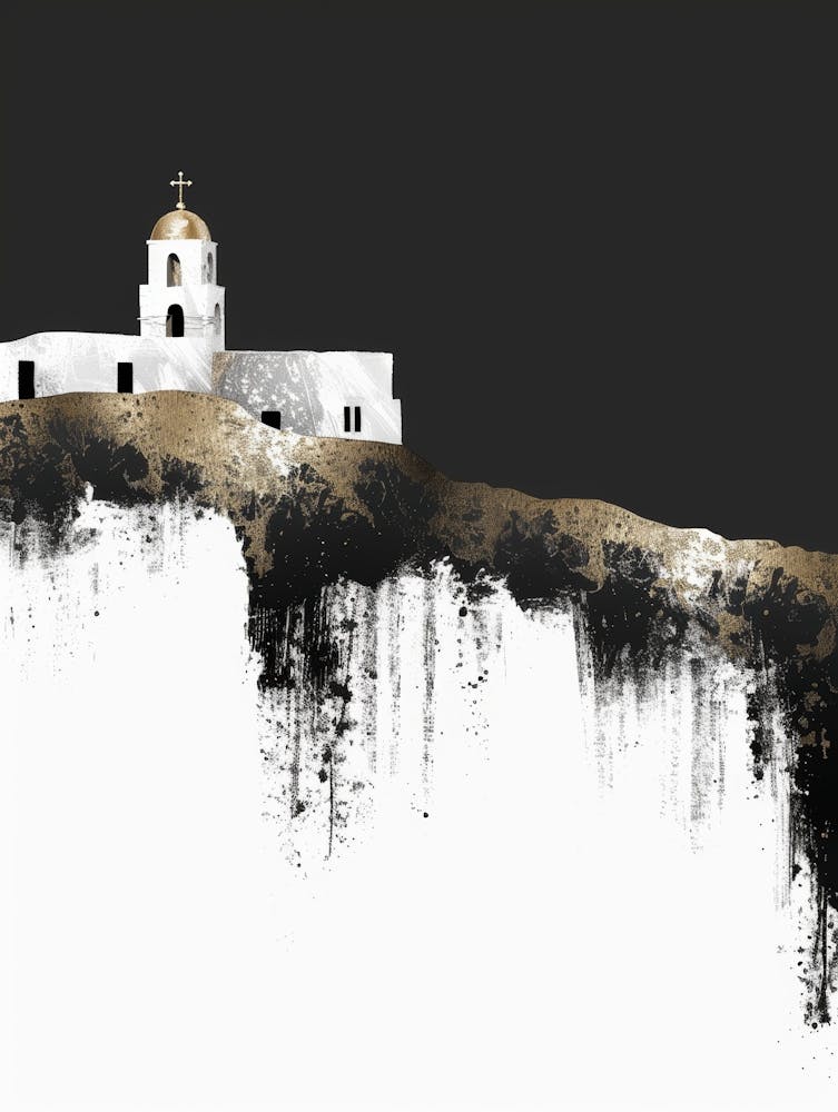 Church On The Hill Canvas Print