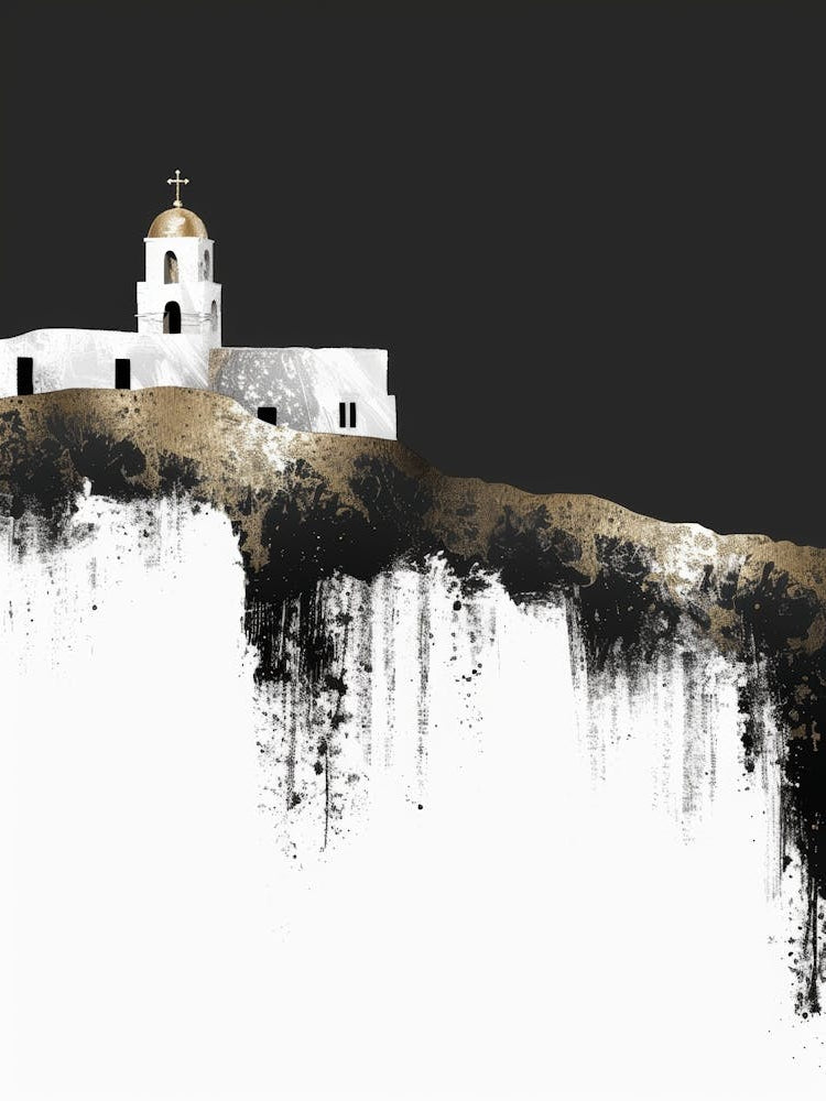 Church On The Hill Canvas Print