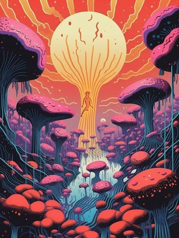 Psychedellic Mushroom  3