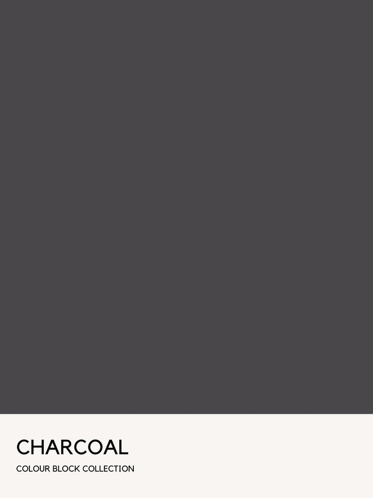 Charcoal Colour Block Poster