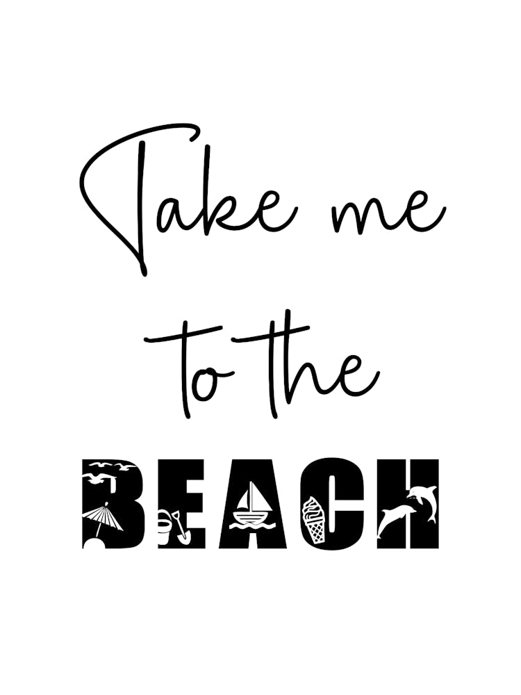Take Me To The Beach Summer