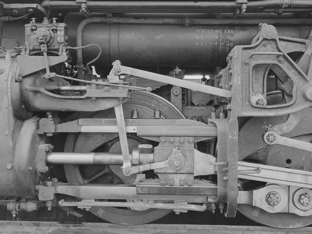 Detail Of Locomotive, Big Spring, Texas By Russell Lee