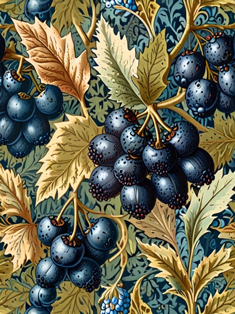 William Morris Blackberries