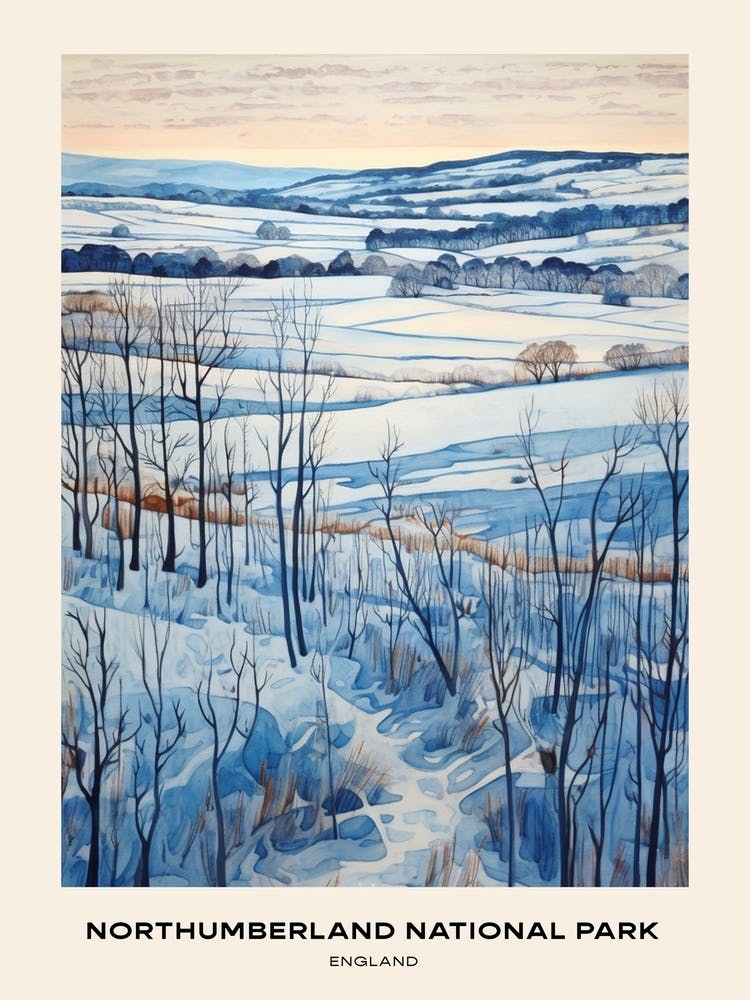 Northumberland National Park England 2 Poster