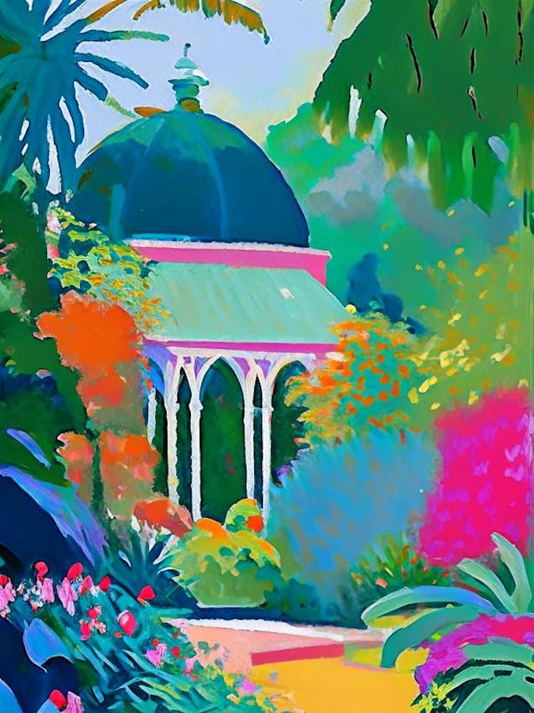 Lewis Ginter Botanical Garden, Usa Abstract Still Life