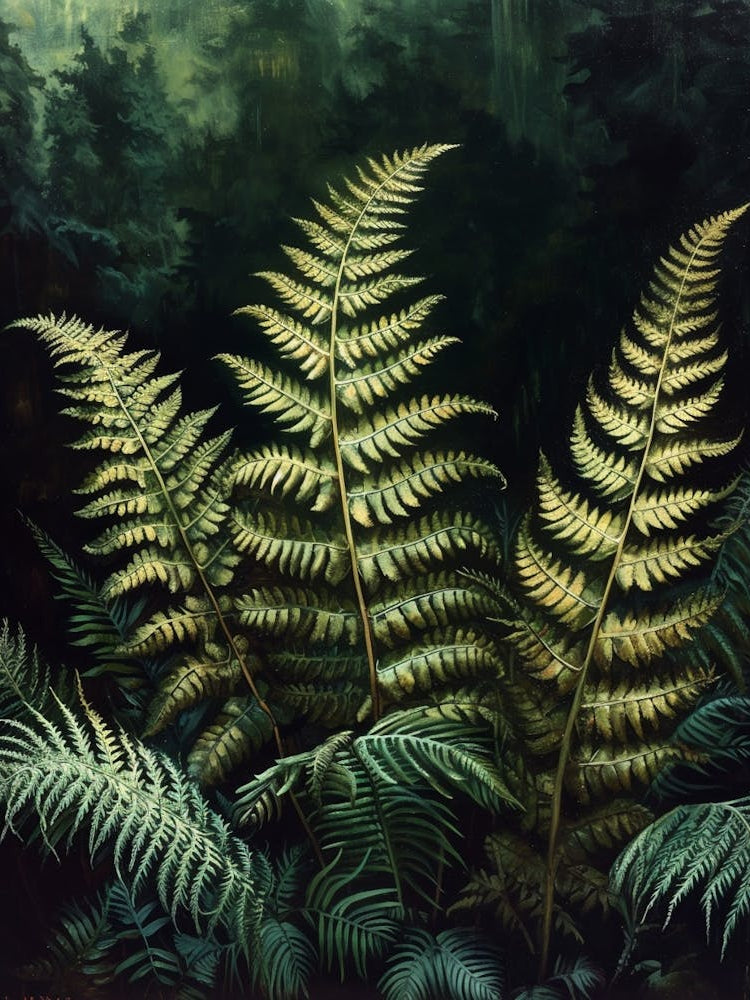 Sword Fern Painting 4