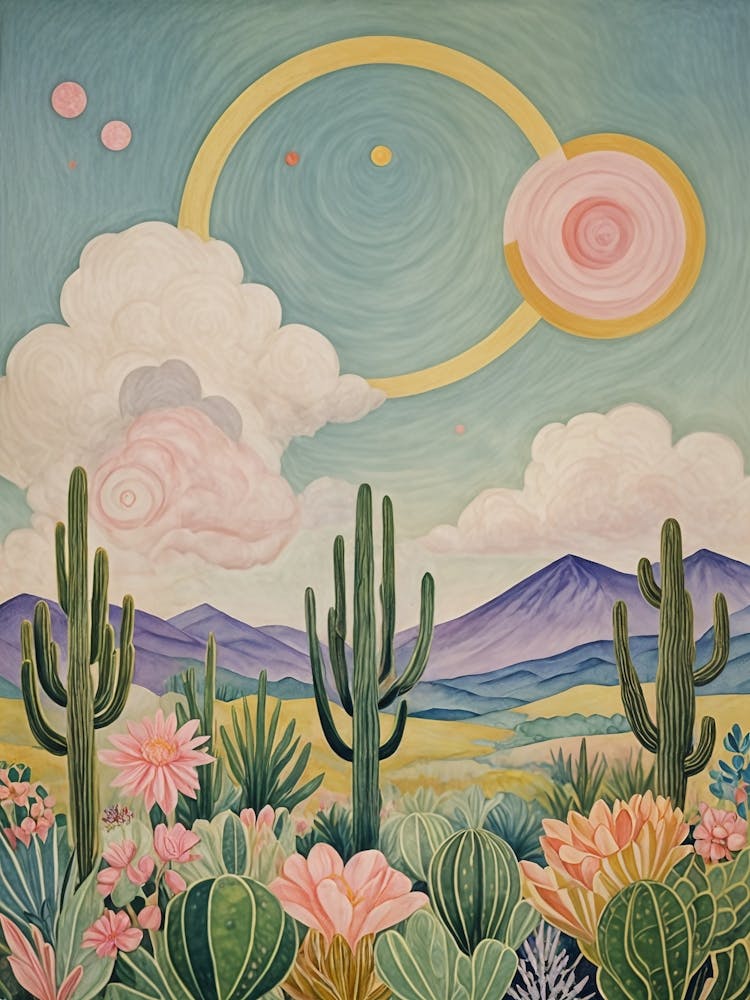 Summer Cactus Desert no1