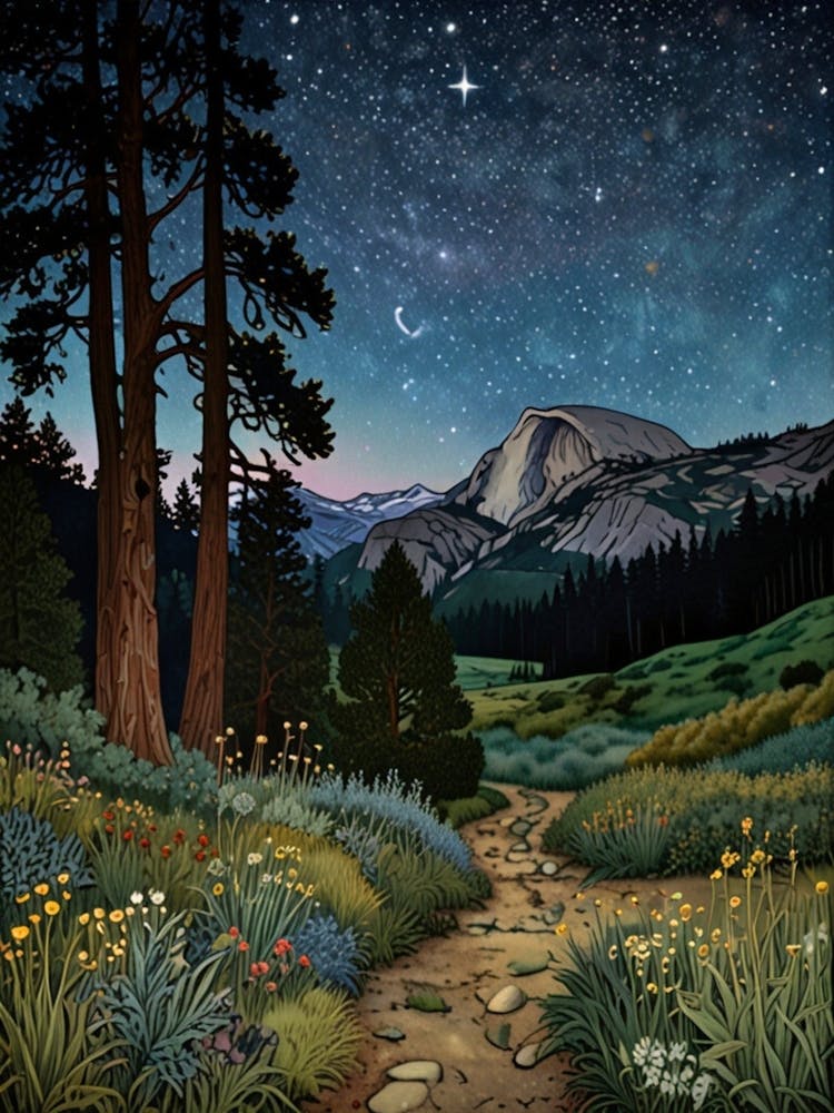 William Morris Yosemite Trail