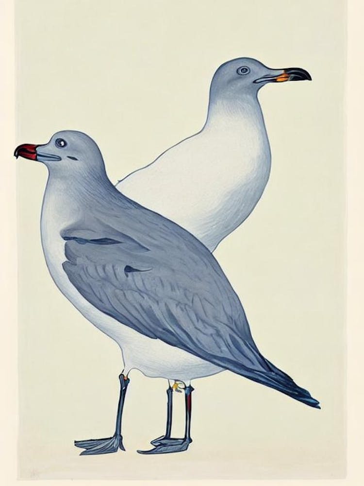 Seagull Illustration Bird