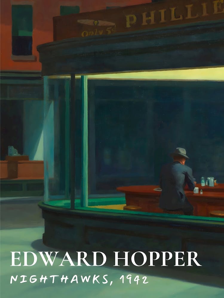 Edward Hopper Nighthawks, 1924