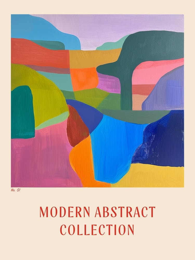 Modern Abstract Collection Poster 51