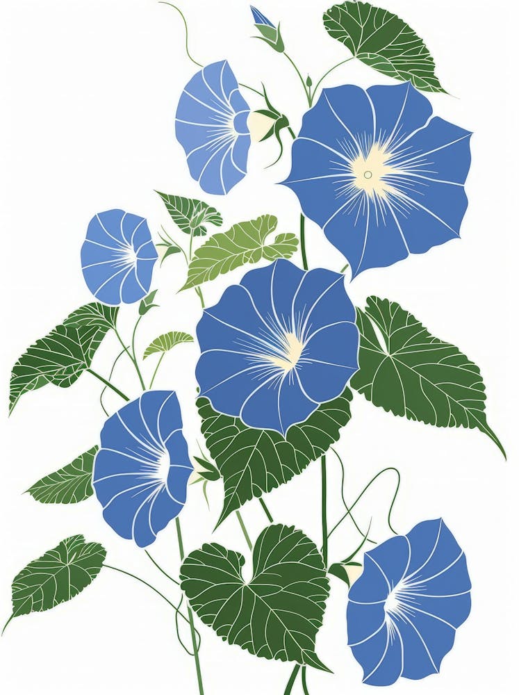 Blue Morning Glory