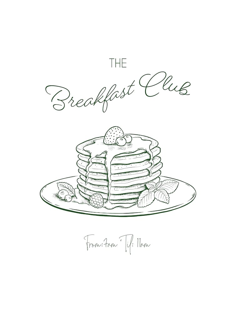 The Breakfast Club - Green