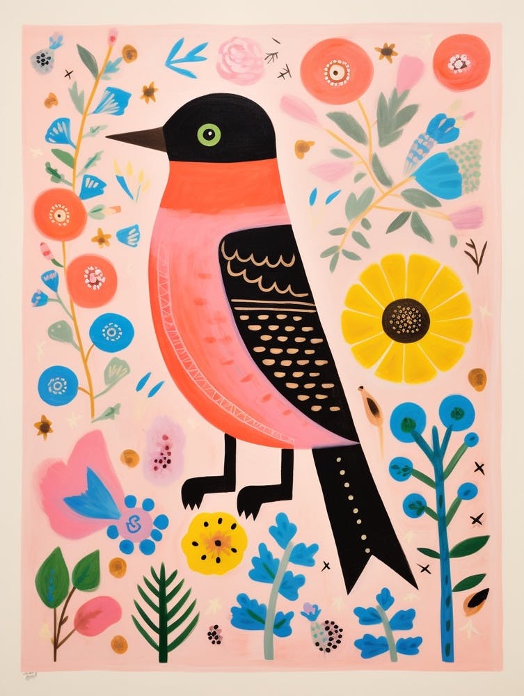 Pink Scandi Chimney Swift 2