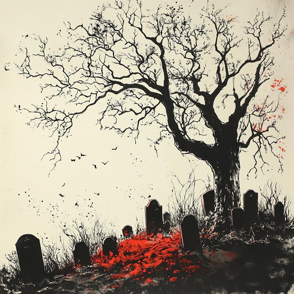 Graveyard, Halloween, Spooky, Dead