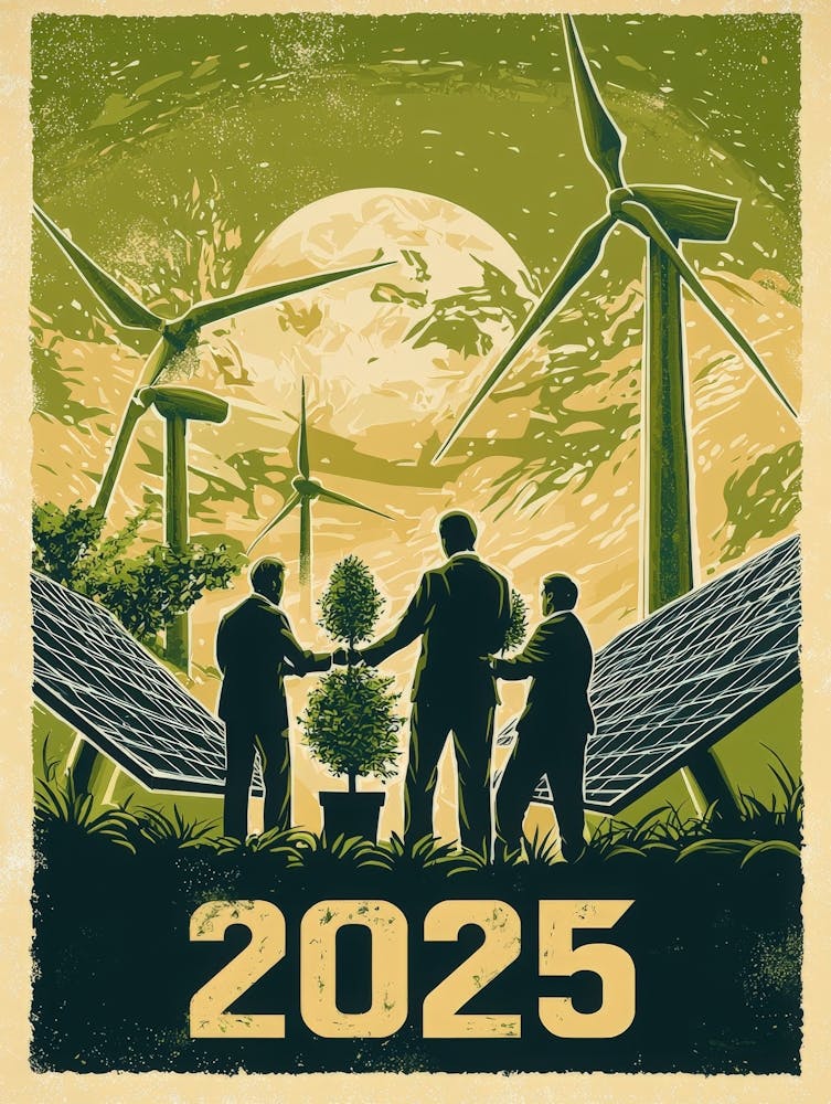 Aihrgdesign A Vintage Style Environmental Poster Imagining A 5