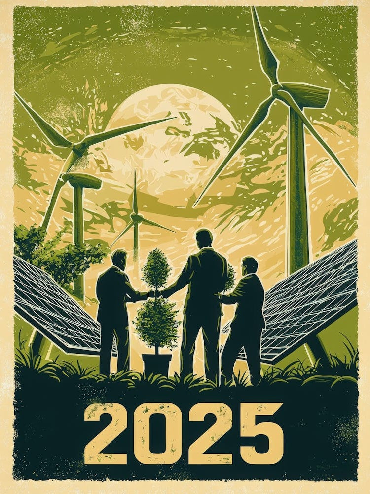 Aihrgdesign A Vintage Style Environmental Poster Imagining A 5