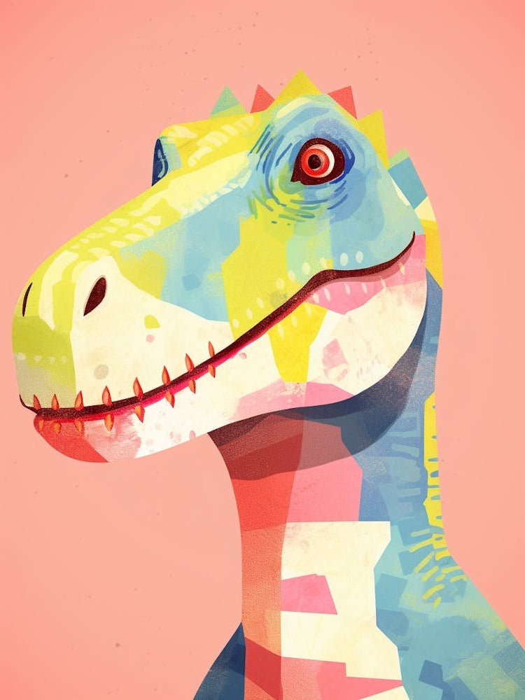 Colourful Dinosaur Jobaria 2
